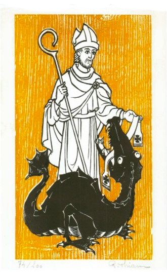 Saint Clément et le Graoully